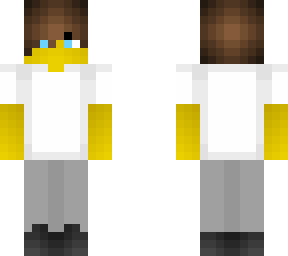 male - white tee