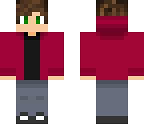 Normal Boy in Red 2.0 | Minecraft Skin