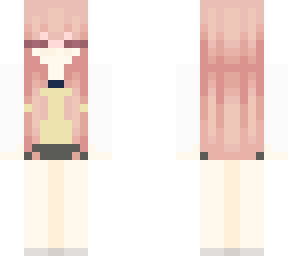 pink hair student