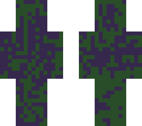 purple green