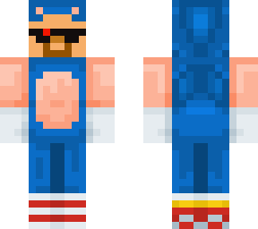aagent(sonic onesie)