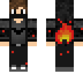 black outfit