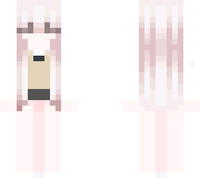 cute pink hair student