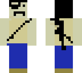 eyepatch with a gun