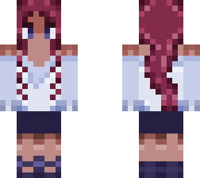 first skin! { i'm new to this app and just started learning how to make skins }