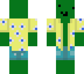 green aloha guy