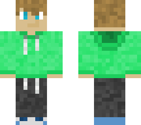 green hoodie boy