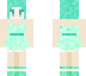 green prom dress