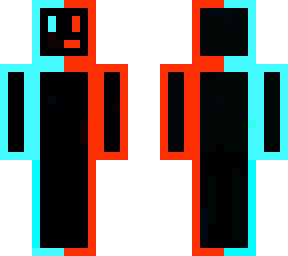 neon man (blue and orange) v2
