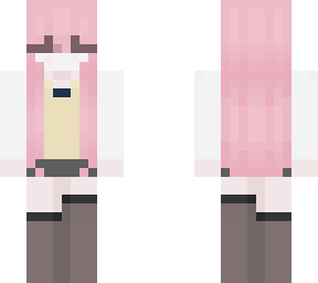 pink hair student