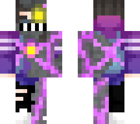 purple gamer/robot