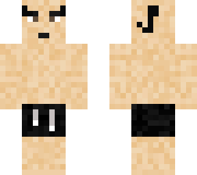 a weird man skin