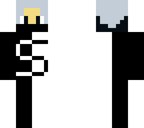 best cool boy  white and black combo skin