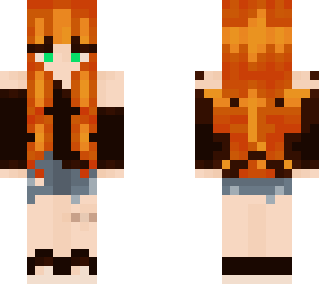 ginger haired