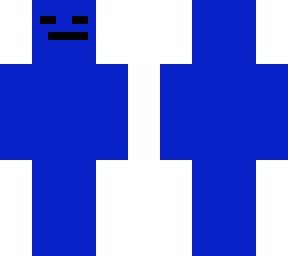 invizible=blue man