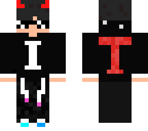 ishad gaming's skin (black and white) stylish