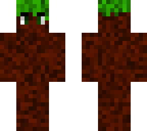 minecraft elements - grass (with eyes)