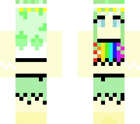 rainbow girl
