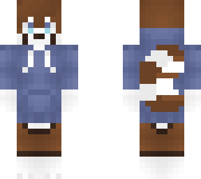 snowy | snowy the red panda | my fursona/my skin (hoodie) (slim model)