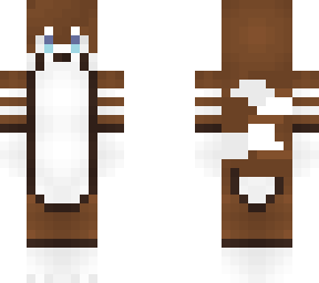 snowy | snowy the red panda | my fursona/my skin (slim model)