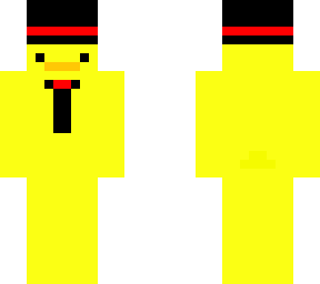 duck with tie