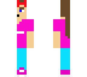 half body skin(girl)