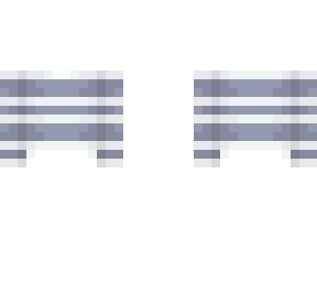 ob - silver blue & white stripe top