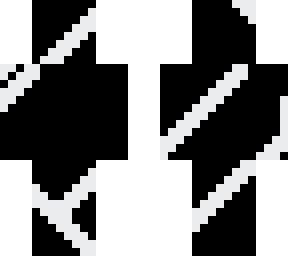 white stripe black