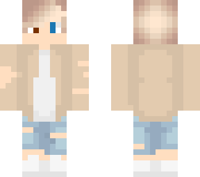 blonde boy in sand hoodie 2.0