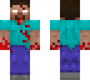 bloody herobrine | Minecraft Skin