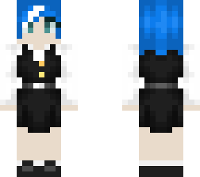 blue on black