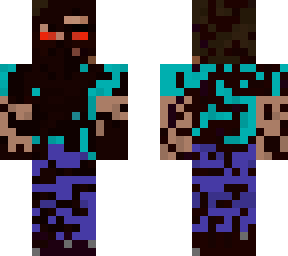 Corrupted steve | Minecraft Skin