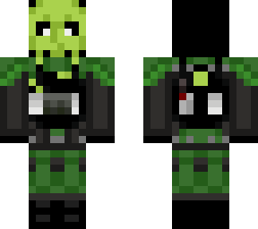 green mask