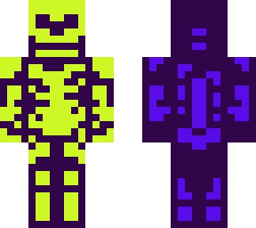 neon skeleton