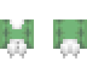 ob - summer green top w/ white shorts