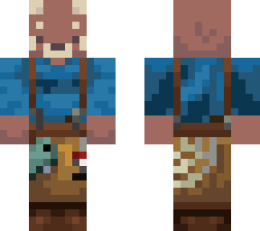 red panda fisherman