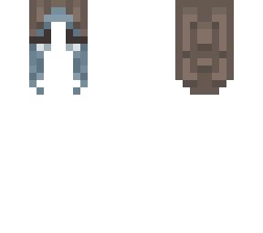 brown blue hair base