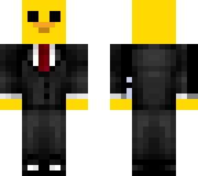 duck with suit