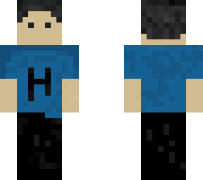 h letter boy skin