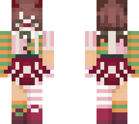 matching flower skin - daisy clown elf edited