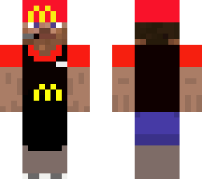 my mcdonald guy it has a name tag