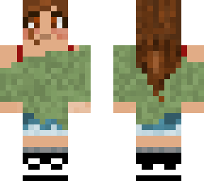 brown hair girl