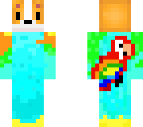 corgi parrotx2