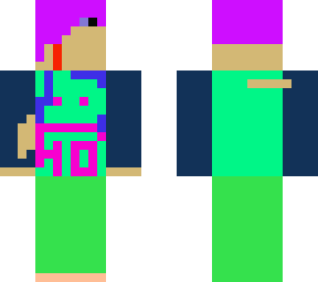 my friend made a skin