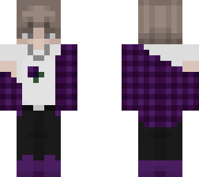 my new personal minecraft skin feel free to edit but credit me purple