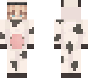 cow onesie girl