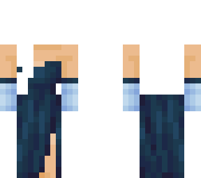 dress biru dinner