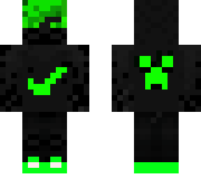 green nike enderman