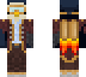 pilot gunter (steampunk) + goggles on