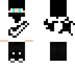 white nike shirt /w/ski mask remake
